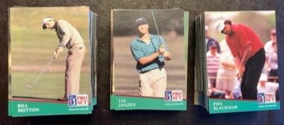 1990 PRO SET PGA TOUR GOLF CARDS - Nicklaus Watson Daly RC  Rookies - Image 1 of 3