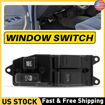 Interruptor de control de ventana eléctrica para Toyota Tundra 2000 2001 2002 2003 2004 2005 2006 Foto 1 de 4