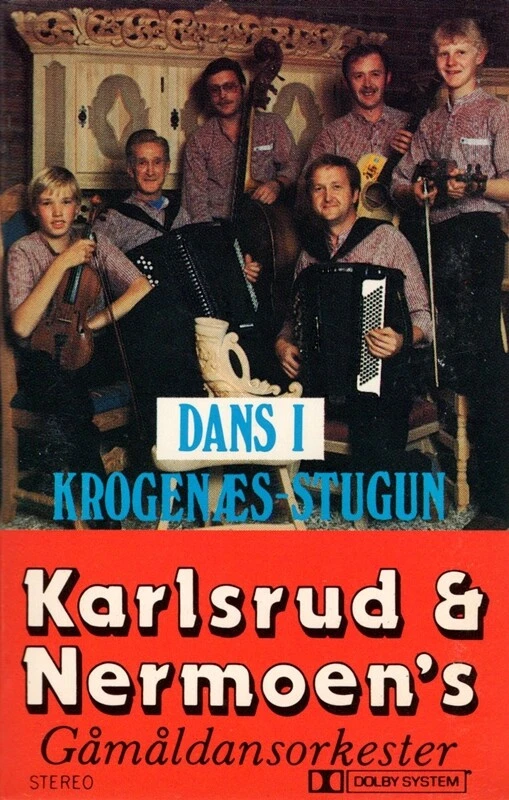 Cassette Tape - Karlsrud & Nermoen's Gamaldansorkester - Dans I Krogenaes-Stugun - Image 1 of 2