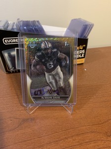 2022 Bowman Chrome University #8 RE’MAHN RAY DAVIS Gold Shimmer Refractor /50 SP