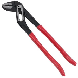 Water Pump Pliers Groove Joint Plier Plumbers Pipe Wrench Grips Gas 16" 410mm - Picture 1 of 6