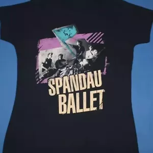 VTG Spandau Ballet band black T-shirt Unisex All sizes S-5XL SU344 - Picture 1 of 2