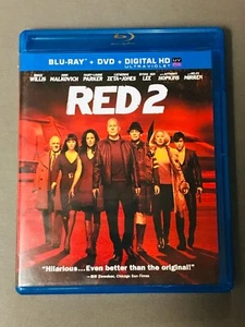RED 2 (2013 Blu-ray + DVD) Willis - Malkovich - Parker - Mirren - Hopkins - Picture 1 of 3