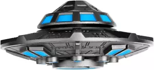 Leuchtender UFO Fidget Spinner Metall Spielzeug Glow im Dunkeln Stressabbau - Bild 1 von 7
