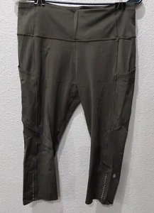 Lululemon Leggings Pants Olive Women’s Size 10 jogger - Picture 1 of 6