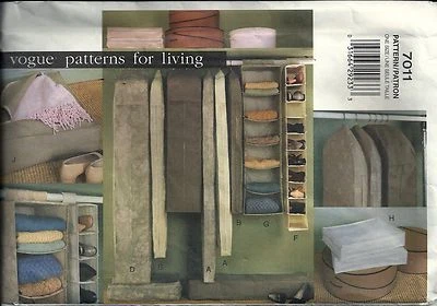 Vogue Patterns 7011 Closet Organizer Shoes Sweaters Garments Uncut - Image 1 of 4