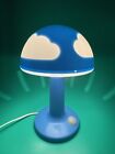 Ikea Skojig Lamp Blue Mushroom Cloud Lamp 1990s Vintage TOP 🙂