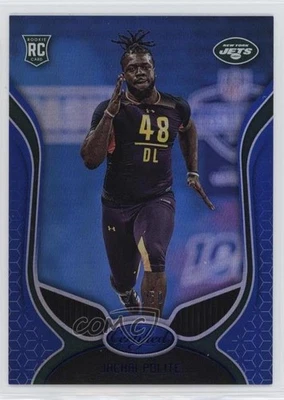 2019 Certified Rookies Mirror Blue /50 Jachai Polite #186 Rookie RC - Image 1 of 2