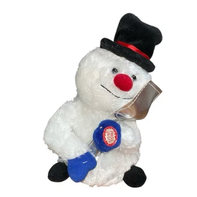 Christmas Snowman Plush Let It Snow Musical Dan Dee Moves Around~~Tested~~ - Image 1 of 4