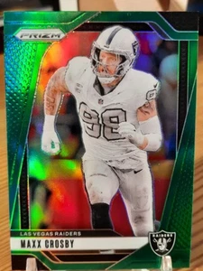 Maxx Crosby 2024 Panini Prizm Green Prizm #152 Las Vegas Raiders - Bild 1 von 2