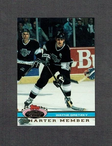 1991-92 Topps Stadium Club WAYNE GRETZKY Charter Member 2000 Career Points - Bild 1 von 2