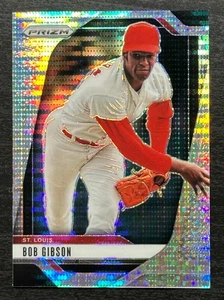2025 Prizm Baseball Bob Gibson #d /499 Pulsar Prizm St. Louis Cardinals HOF - Picture 1 of 2