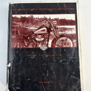 Harley-Davidson Softail Models 2001 manual de servicio - pieza # 99482-01A - Imagen 1 de 7