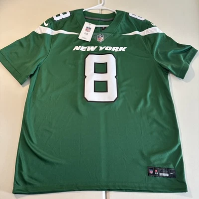 *leer* Camiseta deportiva para hombre XL Nike Dri-Fit Vapor NFL New York Jets Aaron Rodgers #8 nueva con etiquetas Foto 1 de 4