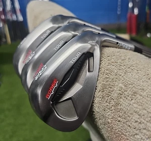 PING GORGE TOUR 3 WEDGE SET 50-54-58 SPINE ALIGNED KBS CT95 C-TAPER BLACK DOT - Picture 1 of 11