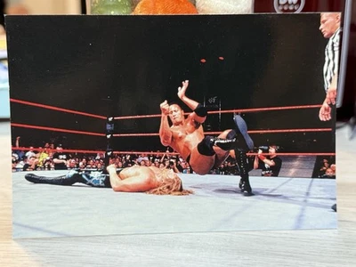 1999 Comic Images WWF Wrestlemania Live Photocards #28 The Rock - Image 1 of 2