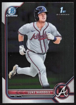 2022 Bowman Chrome #BCP-48 Luke Waddell   - FREE SHIP - Image 1 of 2