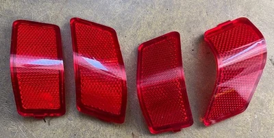 05 Chrysler Pacifica Panel Puerta Rojo Lente Cubierta Juego De 4  Foto 1 de 2