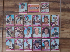 1966 TOPPS PITTSBURGH PIRATES LOT (21) STARGELL (HOF) MOTA, CLENDENON HIGH #, VG - Picture 1 of 16
