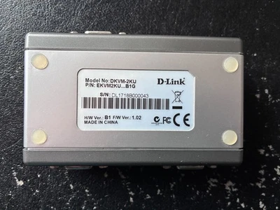 D-Link - DKVM-2KU - 2-Port PS/2 USB KVM Switch - Bild 1 von 4