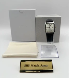 Seiko Credor 7771-5030 Square Quartz Uhr goldfarben mit Box - Bild 1 von 12