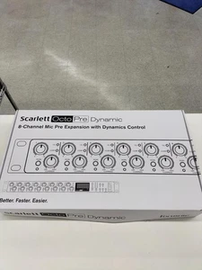 Focusrite Scarlett OctoPre Dynamic 8-Channel Microphone Preamp Used - Picture 1 of 9