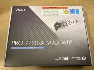 Scheda madre MSI PRO Z790-A MAX WiFi 7 DDR5 ATX LGA1700 NUOVA SIGILLATA - Foto 1 di 3
