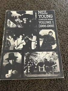 Neil Young Complete Music Volume I [1966-1969] Sheet Music Songbook *Rough Cond* - Picture 1 of 4