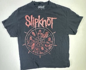Slipknot Band Tee schwarz rot Grafik XL Shirt 22,5x28 Metal Rock Vintage Style - Bild 1 von 6