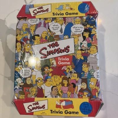 Los Simpson.  Juego de trivia. Caja de hojalata  Foto 1 de 4