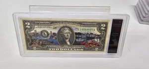 Billete de $2 coloreado de Bradford Exchange de la estadidad de Estados Unidos - Maryland - Imagen 1 de 3