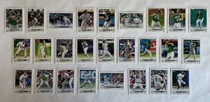 Oakland Athletics 2022 Topps Series 1, 2, & Update Base Team Set *26 cards* - Picture 1 of 1