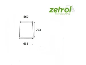 Szyba boczna do Białorusi MTS 82,80,920,900-duża oryginalna kabina - Zdjęcie 1 z 1