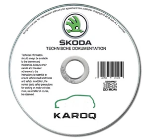 Skoda Karoq (2017-2021) manuale officina su Cd - Foto 1 di 8