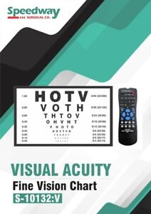 Visual Acuity Vision Chart LED Digital Chart Free Shipping