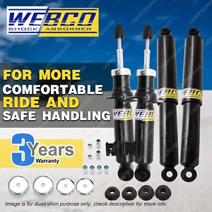 Front + Rear Webco Pro Shock Absorber for MITSUBISHI TRITON ML MN 2WD 4WD 06-ON - Picture 1 of 3