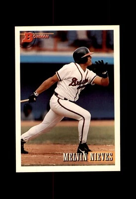 MELVIN NIEVES #662 ATLANTA BRAVES 1993 BOWMAN - Image 1 of 2