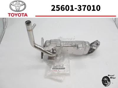 Toyota Lexus Genuine Prius V CT200h 2011-2017 2ZRFXE EGR Pipe OEM 25601-37010 - Image 1 of 4