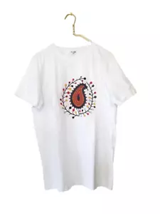 UZBEKISCHE KUNST 100 % USBEKISCHE BAUMWOLLE T-SHIRT - GRÖSSE LARGE - Bild 1 von 5