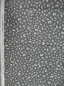 Savannah Fabric Zest for Your Nest 48225 Gray Premium Cotton SZ23"X43" NEW - Picture 1 of 6