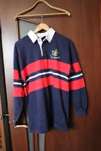 Camiseta deportiva vintage de rugby Halbro HAC RFC City of London años 80 -44 - Imagen 1 de 7