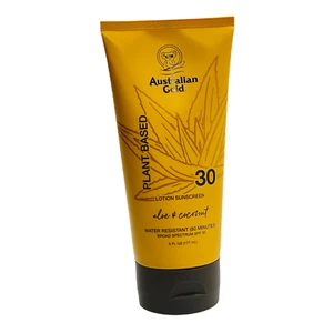 Australian Gold Plant Based SPF 30 Aloe & Coconut Sunscreen 6 fl oz EXP 04/24 - Picture 1 of 2
