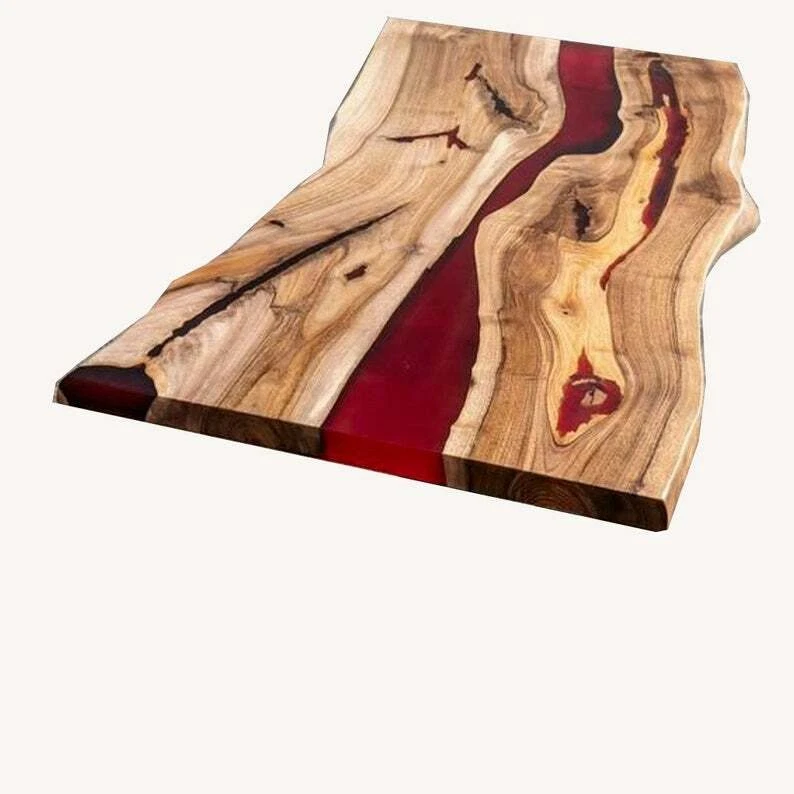 60" x 32" Epoxy Resin Coffee Side Table Top Handmade Home Furniture - Image 1 of 1