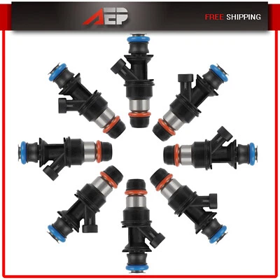 Fuel Injectors For Chevy Silverado Avalanche 1500 GMC Sierra Savana 1500 4.8 5.3 — 第 1/4 张图片