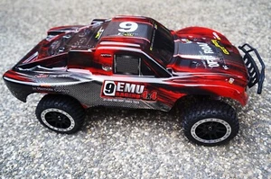 Remo hobby 9EMU 4X4 Brushless 1/10 4WD RTR Short Course Truck —NOT Traxxas SLASH - Picture 1 of 9