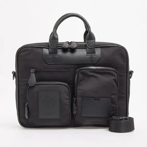 TED BAKER Men's Mover Black Modular Document Bag - Picture 1 of 3