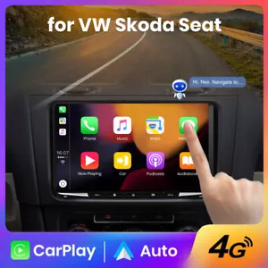 Für VW Skoda Seat Eonon VWA12S Android 13 8Kern 4+64GB Autoradio 9" Navi CarPlay - Bild 1 von 18