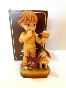 Sweet Treat 7" - De colección Sarah Kay ANRI talla en madera edición limitada, nuevo en caja - Imagen 1 de 8