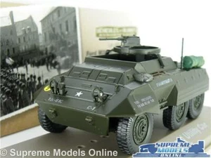 FORD M20 ARMOURED CAR MODEL TANK 1:43 SCALE MILITARY ARMY GREEN ATLAS IXO WWII K - Picture 1 of 4