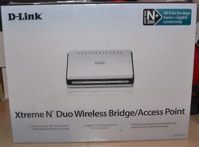 D-Link Xtreme N 54 Mbps Wireless Bridge Access Point DAP-1522 new dlink - Image 1 of 4